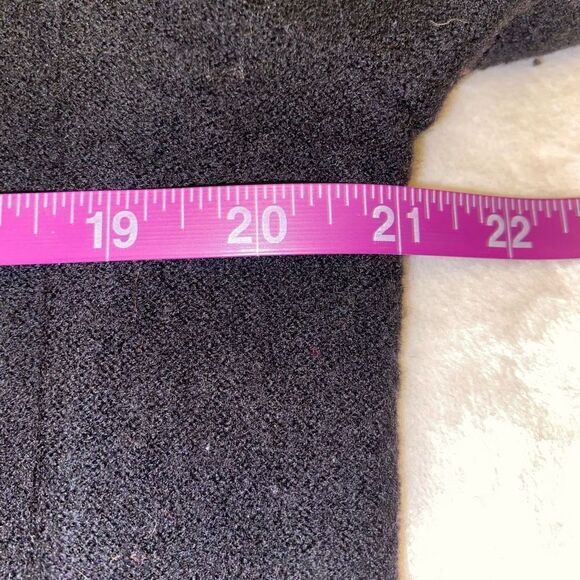 Chico’s‎ Jazzy Jewel Black Wool Embellished Cardigan Jacket L / 12/ 2 - Picture 11 of 13